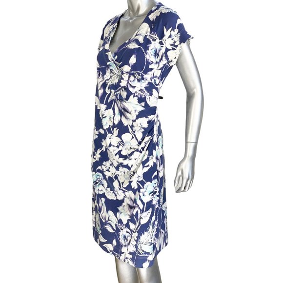 Soft Surroundings Shapely Anywhere Floral Dress L - Picture 3 of 4